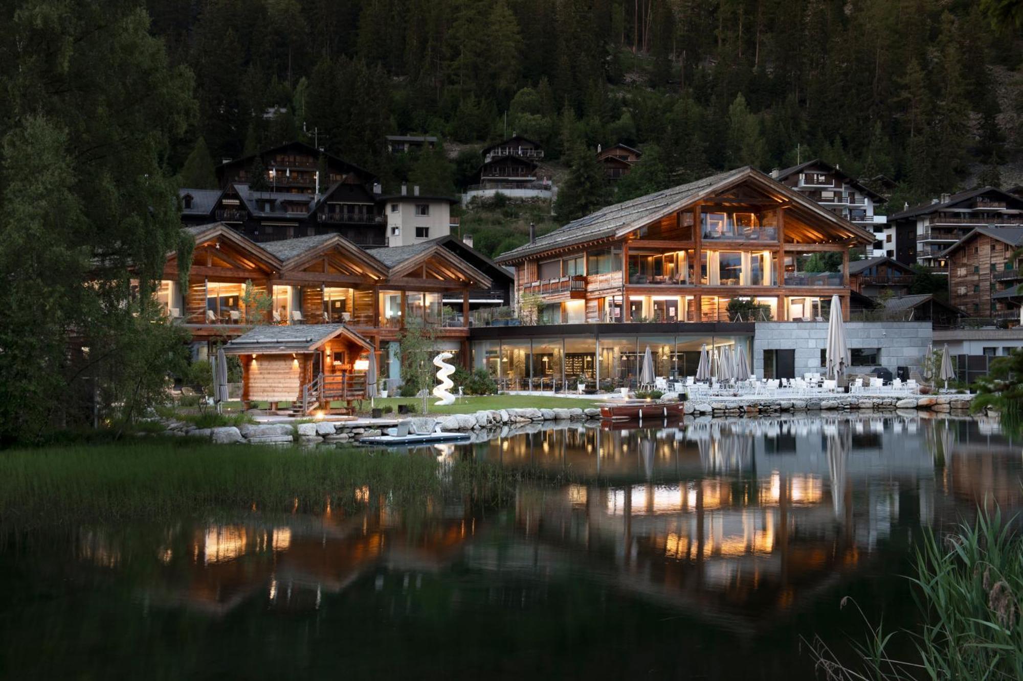 Au Club Alpin Hotel Champex-Lac Exterior photo