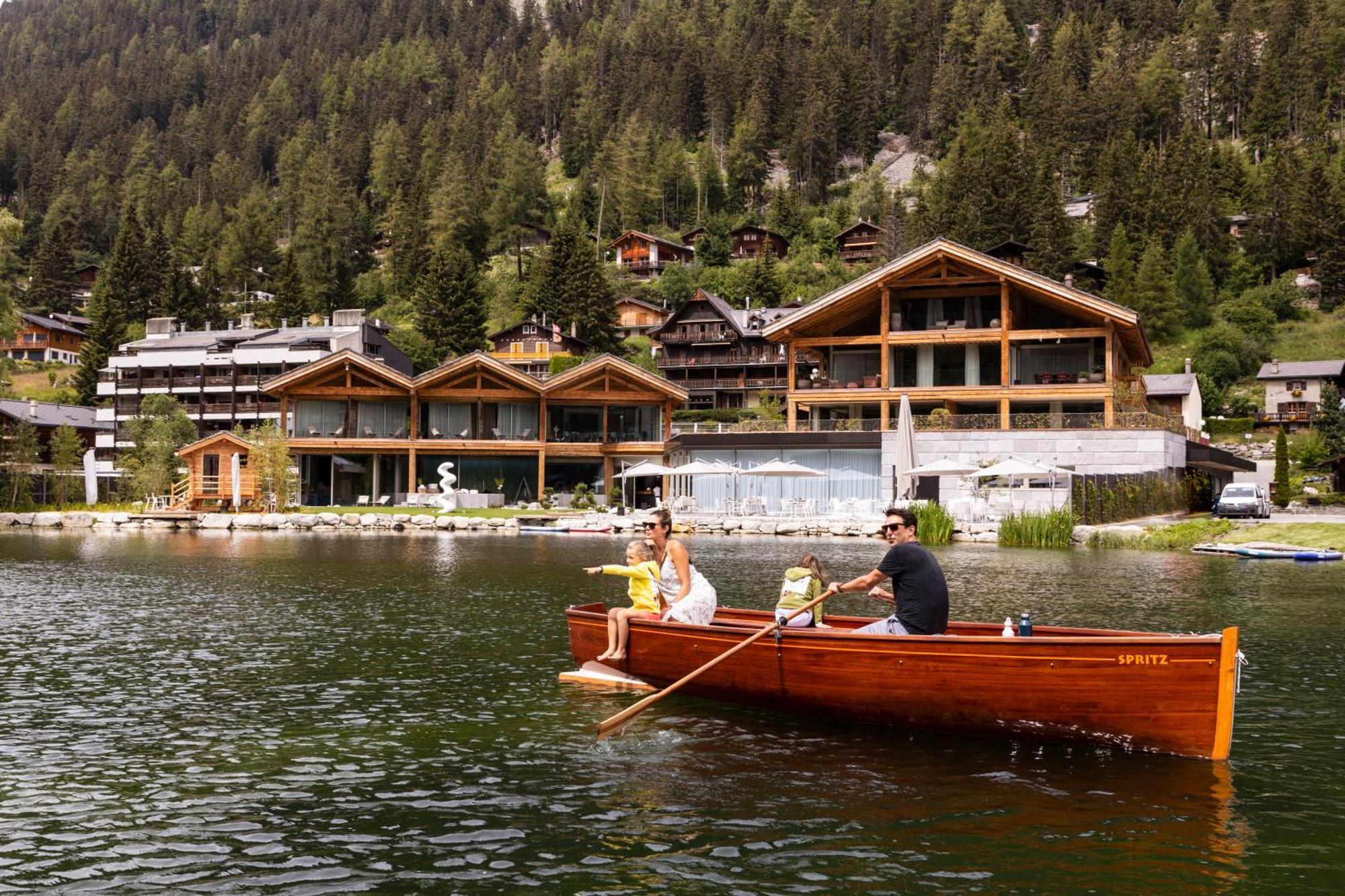 Au Club Alpin Hotel Champex-Lac Exterior photo